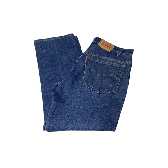 Vintage Levi’s 517-0217 Boot Cut Denim Jeans Size 36/29 USA Made - Picture 1 of 7